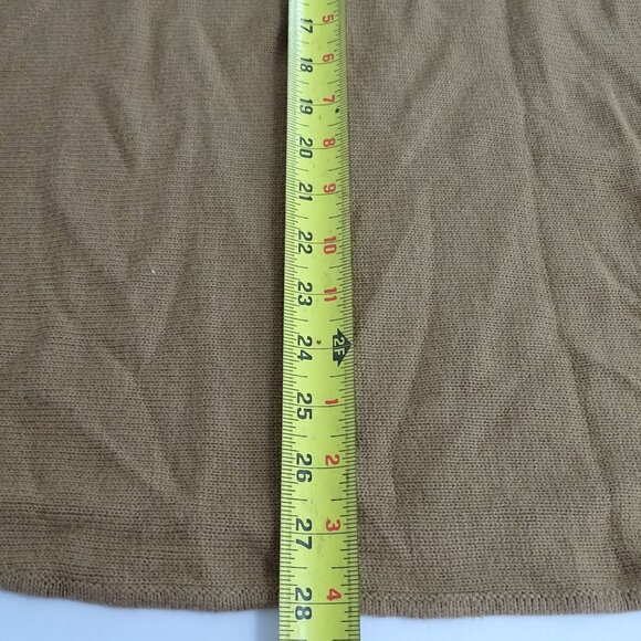 Michael Michael Kors Brown Sweater Knit Top Women Size M Dolman Long Sleeve - Picture 10 of 10